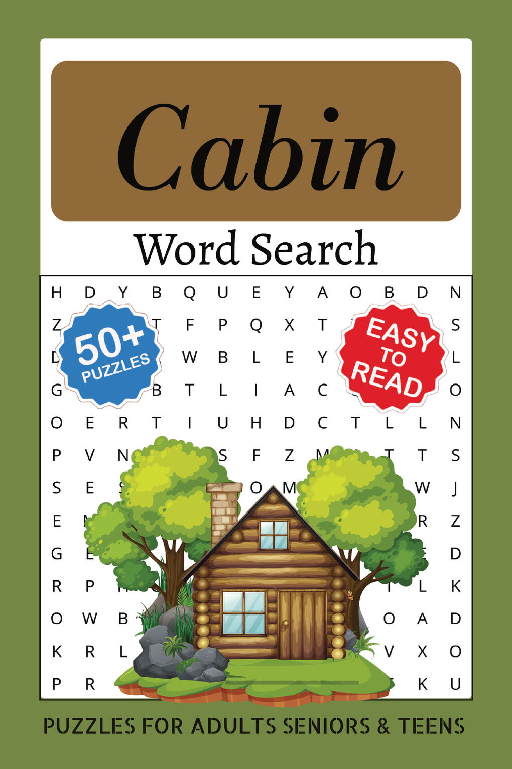Cabin Word Search